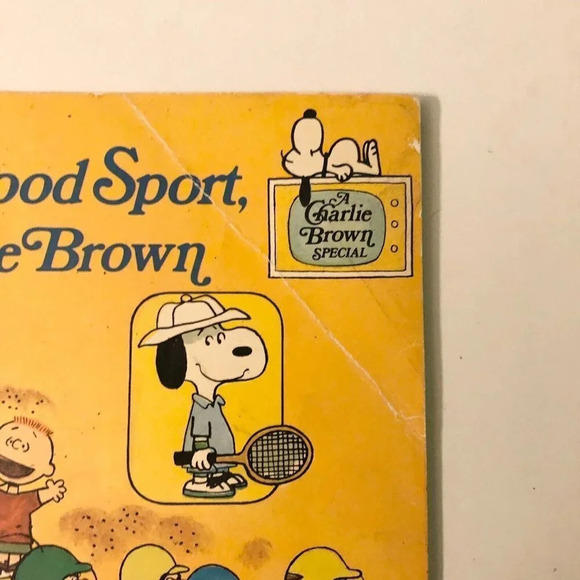 Vintage 1976 Youre A Good Sport Charlie Brown Special Charles M  Schulz - Picture 2 of 16